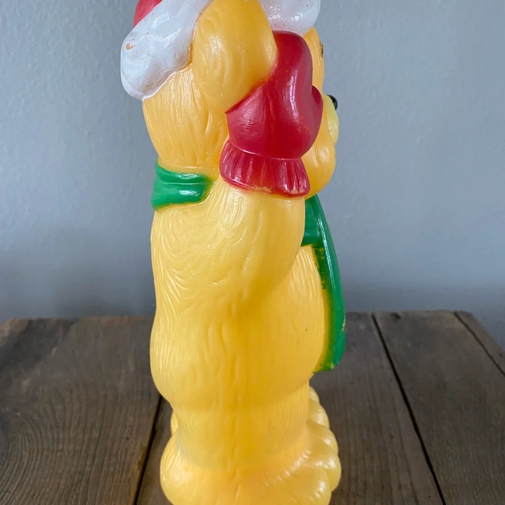 Christmas Vintage Empire Bear Plastic Mold 1998 🎄